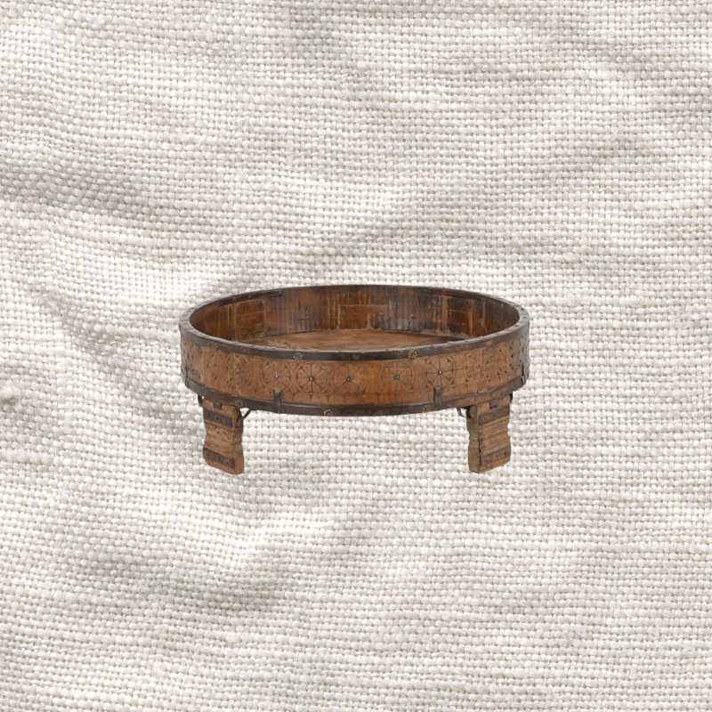 Wooden Chakki Coffee Table