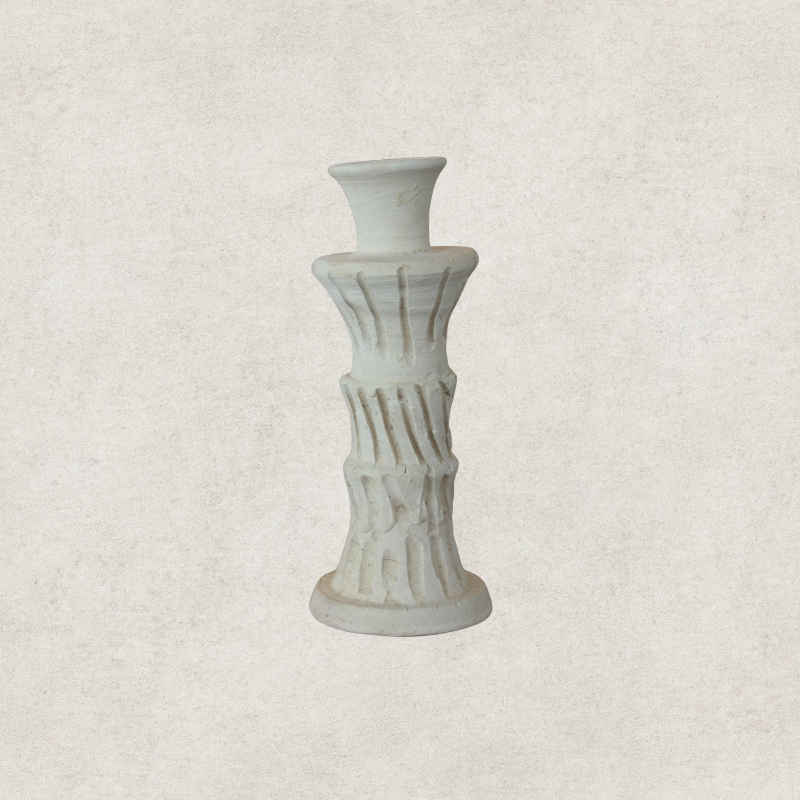 Unglazed Tamegroute Candle Holder V1