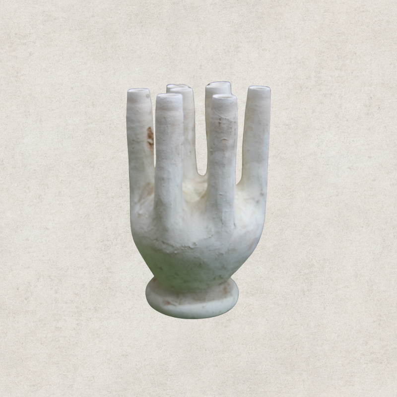 Unglazed Tamegroute Candle Holder V15
