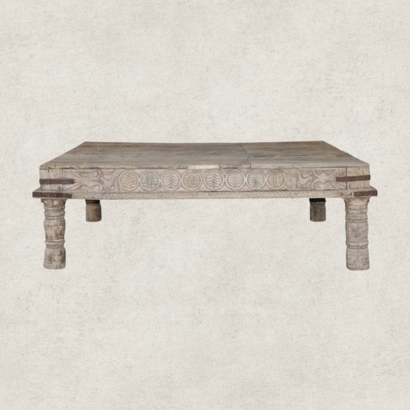 Ancestral Bed-Base Table 219x172x70cm