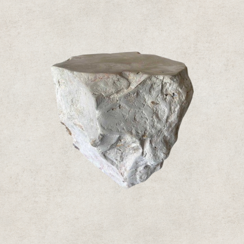 Bone Marble Side Table 30x30x45cm