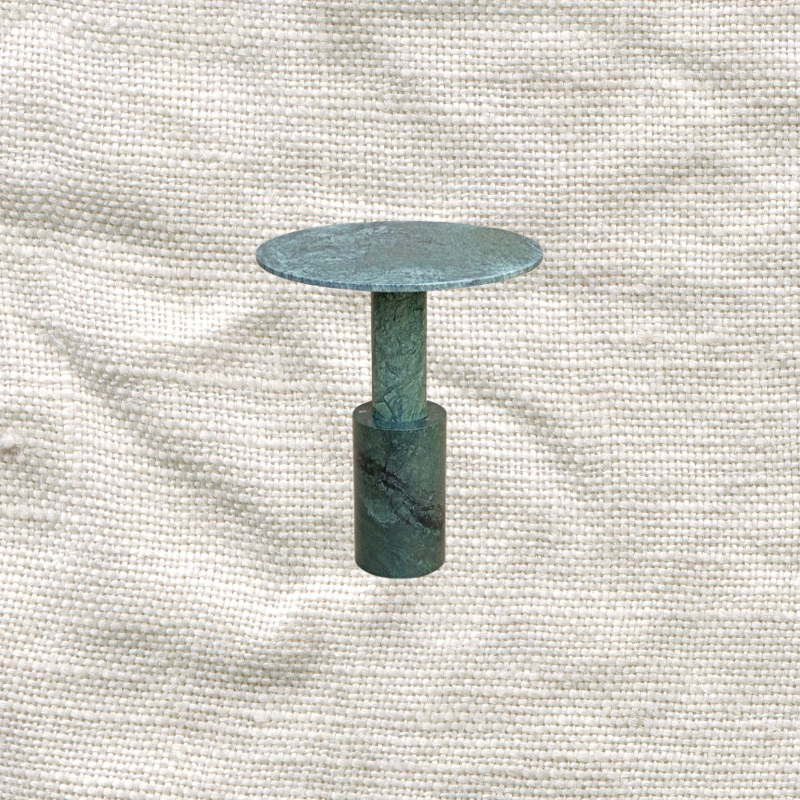 Marble Round Side Table