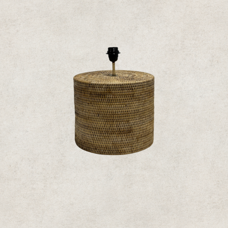 Rattan Lamp Base