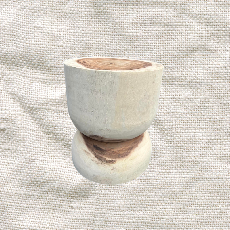 2 Tiered Meh Wood Stool