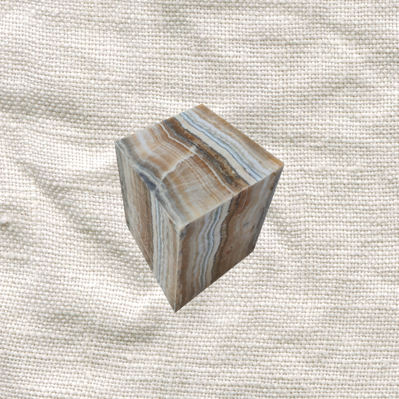 Black Lapis Onyx - Hollow Stool