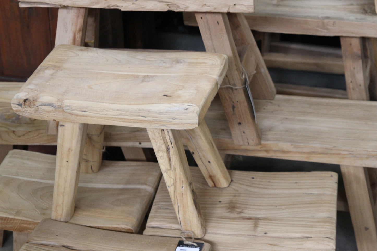 Teak Stool