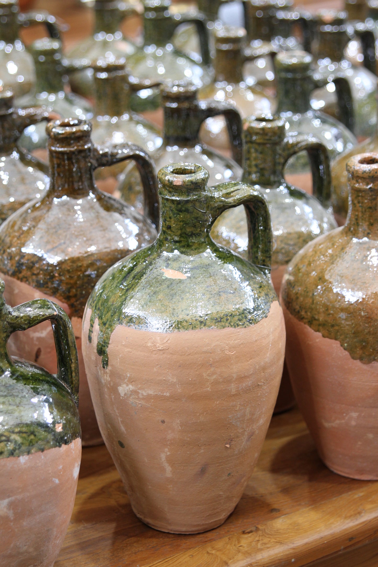 Olive & Amber Water Jug