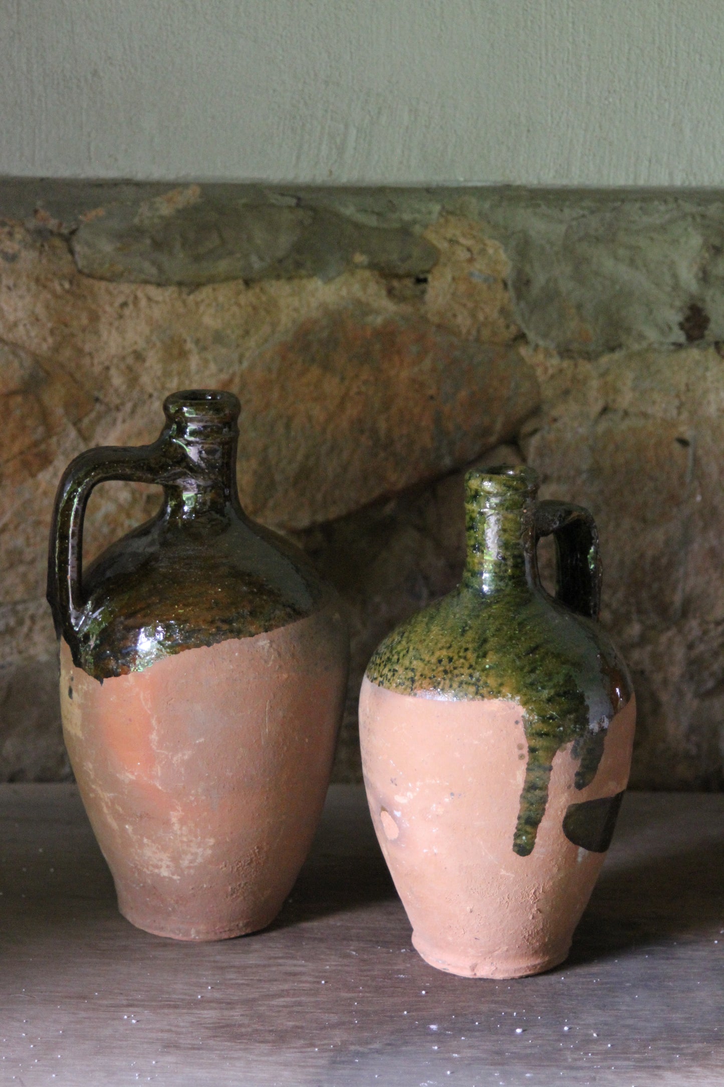 Olive & Amber Water Jug