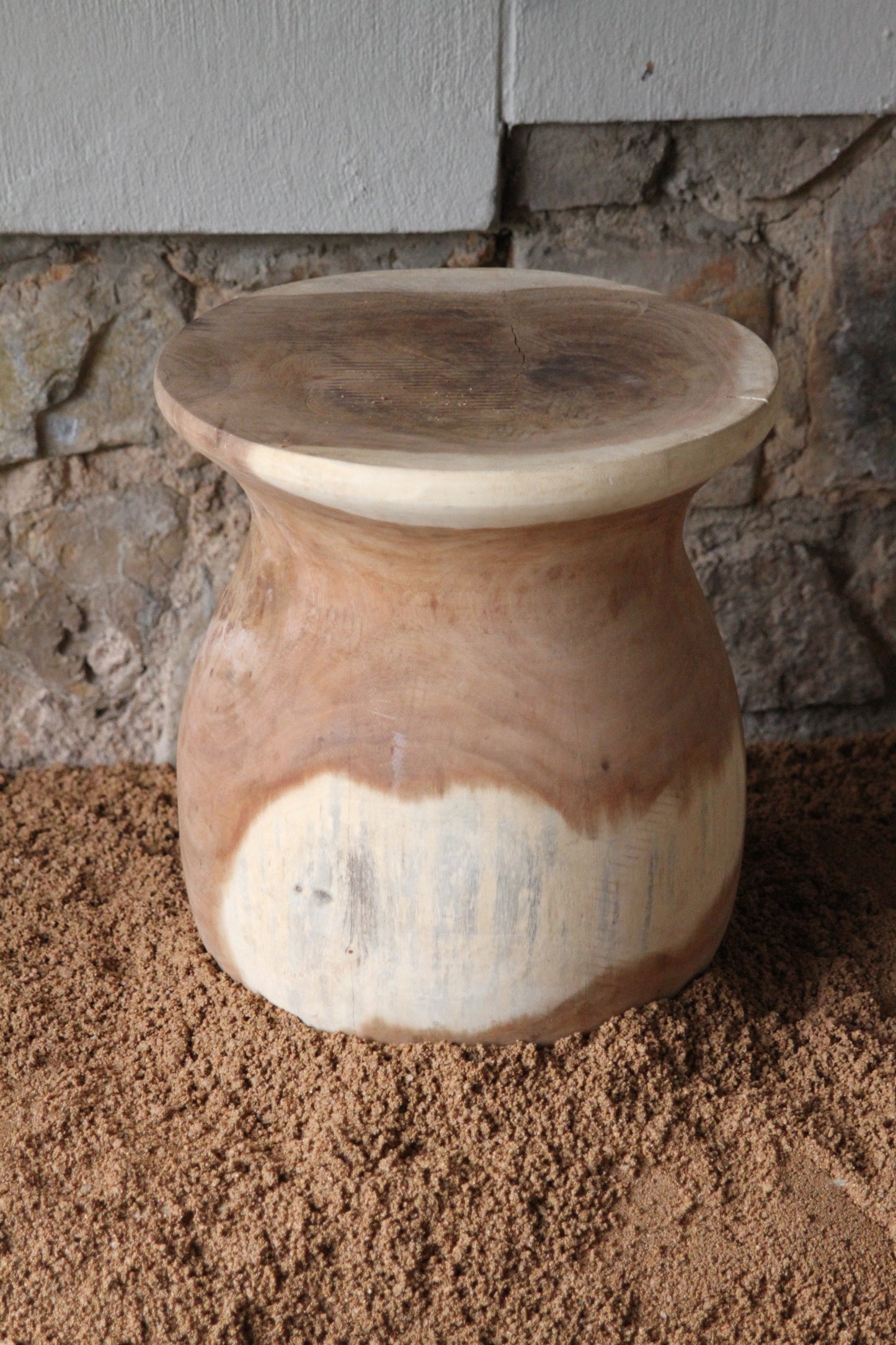 Stool Baru Meh Wood Stool