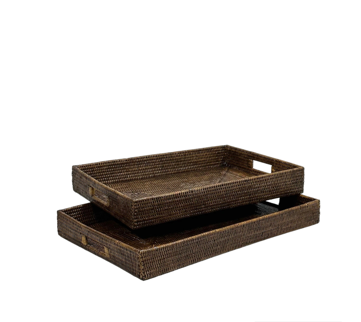 Rattan Rect Tray Medium 64x40x8cm