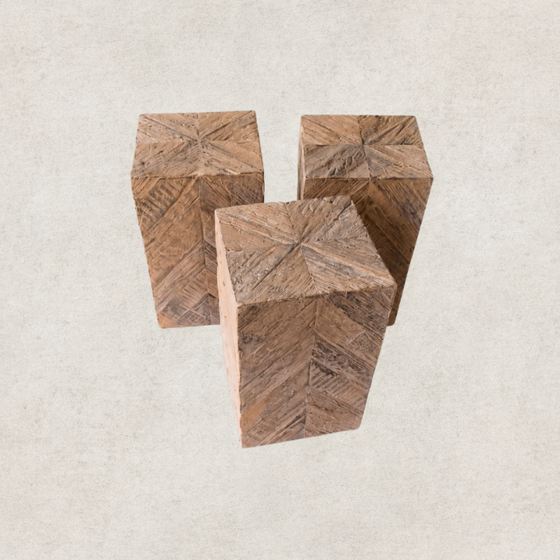Rustic Side Table - Square