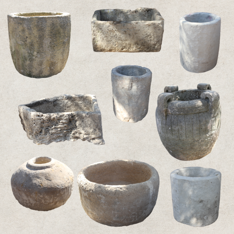 Limestone Planters