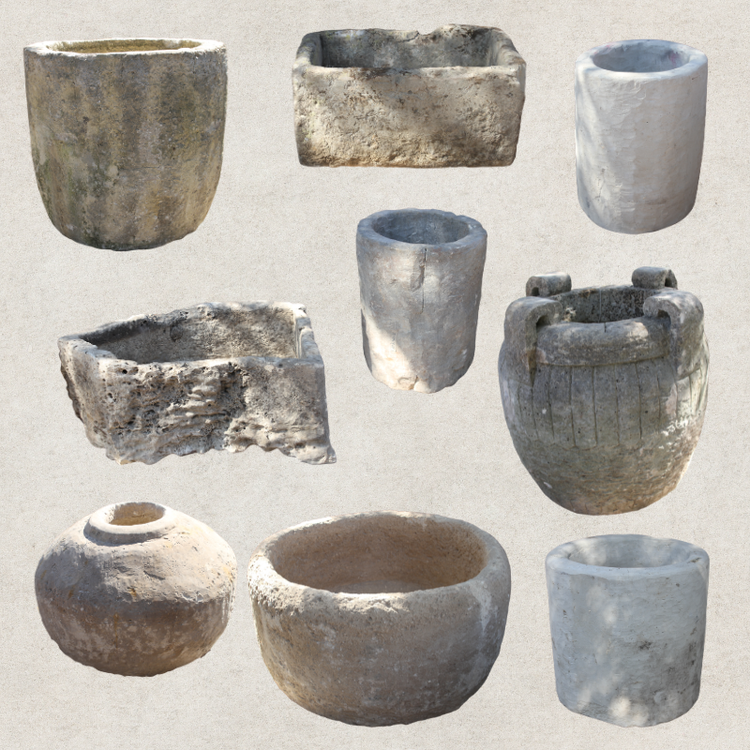 Limestone Planters