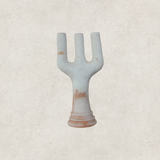 Unglazed Tamegroute Candle Holder V11