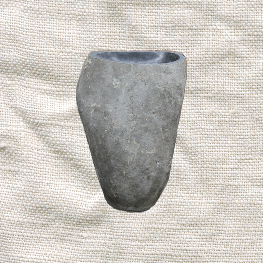 Freestanding River Rock Basin