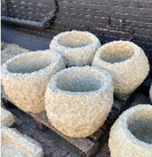 Rough Stone Planter Dia 53-63x44-47cm