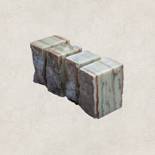 Green Onyx - Solid Stool