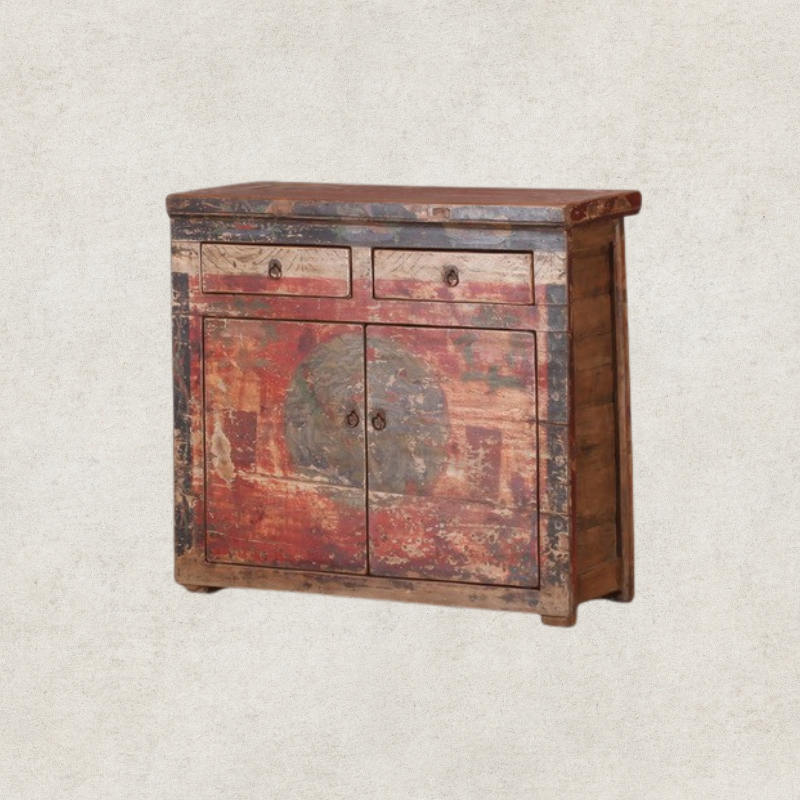 Red Moon Cabinet 89x34x81cm