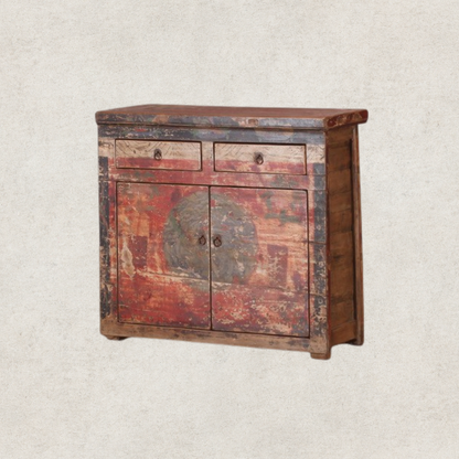 Red Moon Cabinet 89x34x81cm