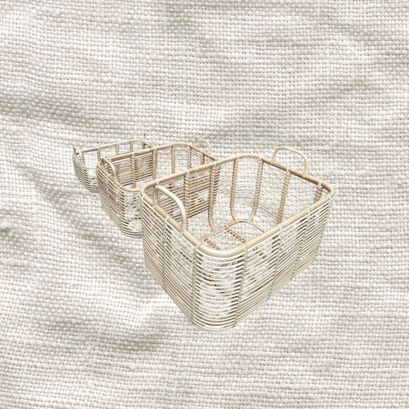 Rectangular Decorative Basket Small 30x50x30cm