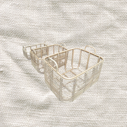 Rectangular Decorative Basket Small 30x50x30cm