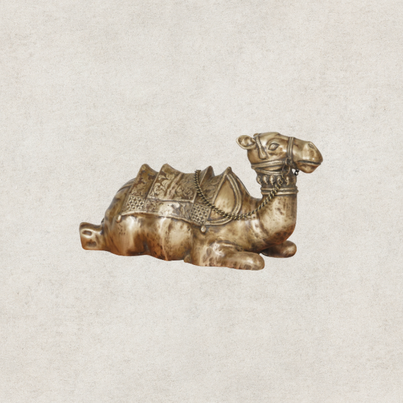 Antique Brass Camel Large