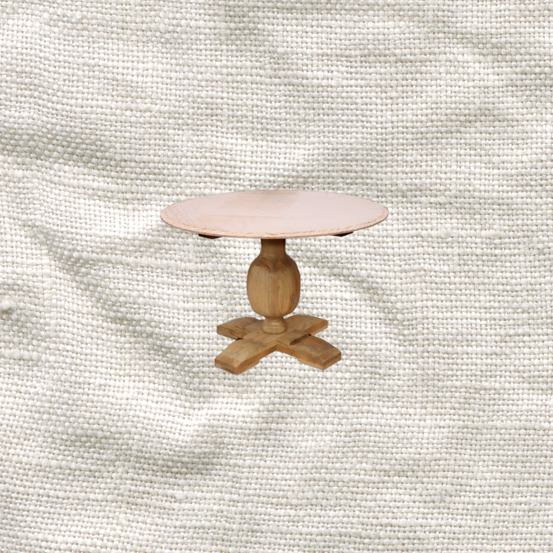 Pink Marble Dining Table Round 120x120x79cm