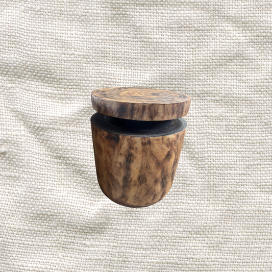 Indented Meh Wood Stool
