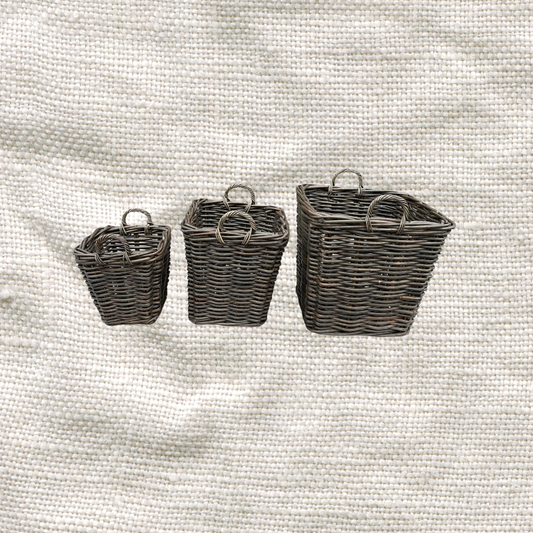 Jungle Grey Square Basket 40x40x40cm