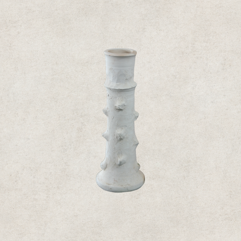 Unglazed Tamegroute Candle Holder V10