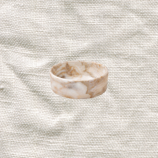 White Onyx Bowl