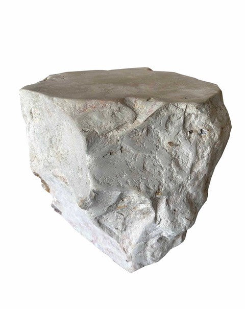 Bone Marble Side Table 30x30x45cm