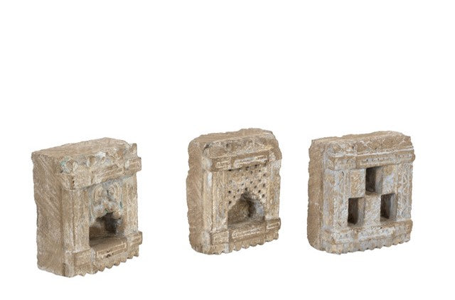 Stone Aala On Stand 22x27x40cm