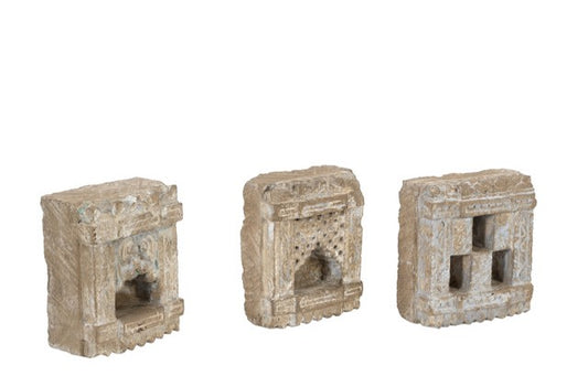 Stone Aala On Stand 22x27x40cm
