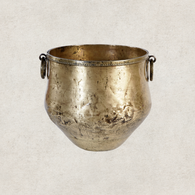 Brass Vessel With Stand