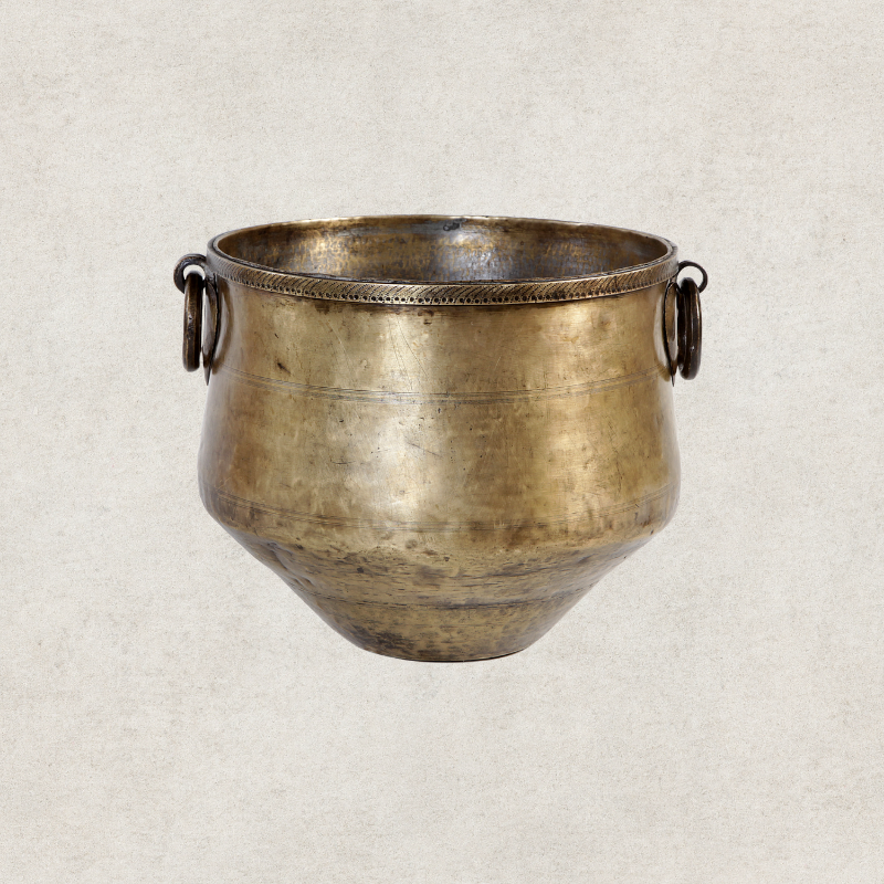 Brass Vessel With Stand