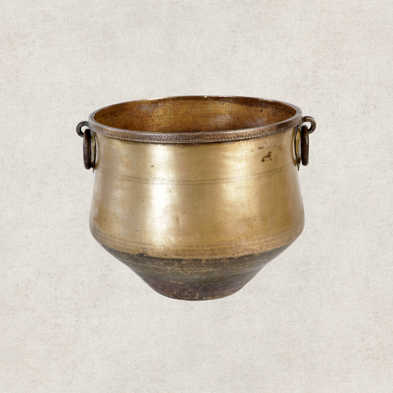 Brass Vessel With Stand