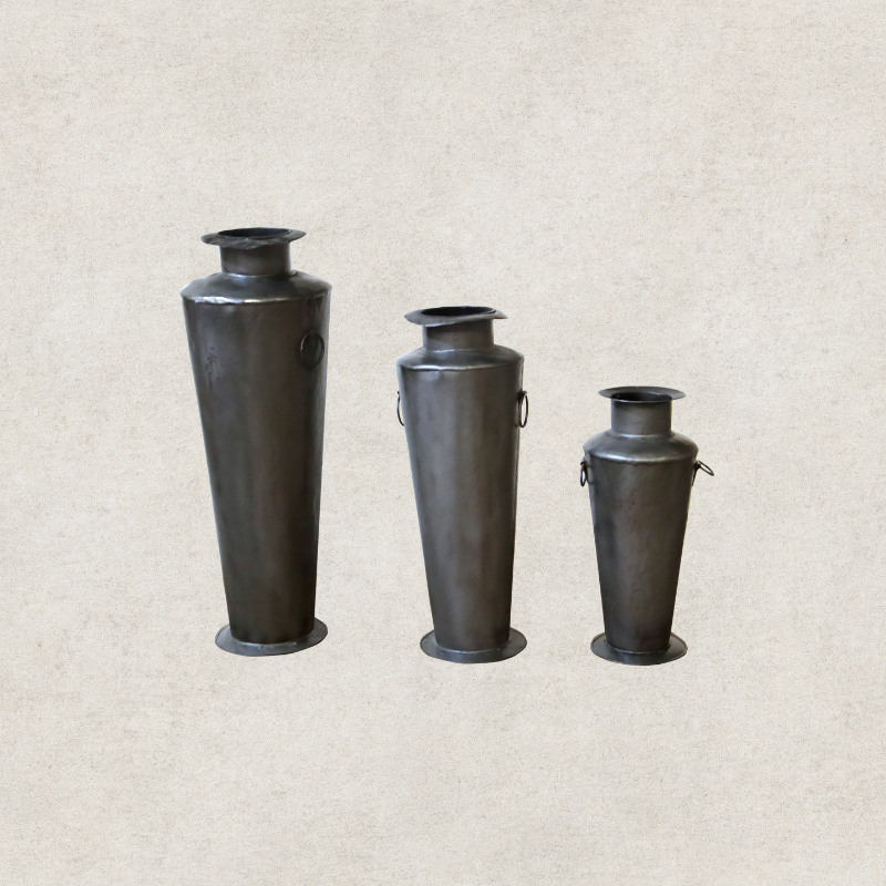 Forged Pot Set of 3 30 Dia x 77cm H