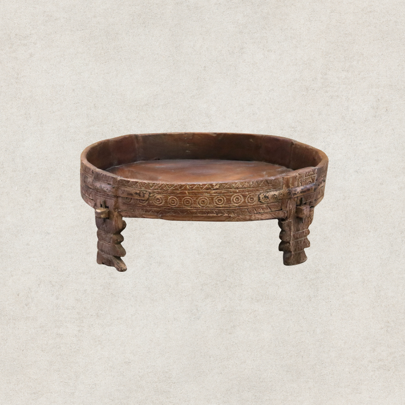 Chakki Table 76 Dia x 29cm H