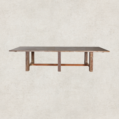 Reclaimed Wood Dining Table 380x107x83cm