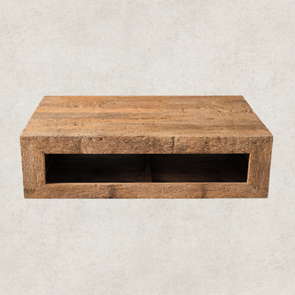 Rustic Cube Coffee Table