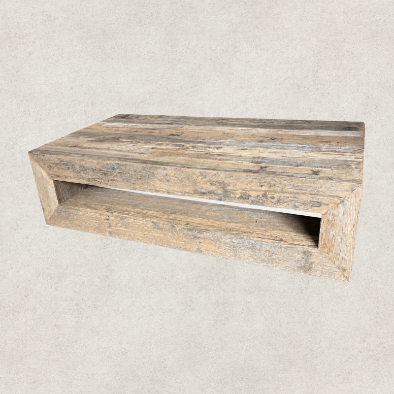 Rustic Cube Coffee Table