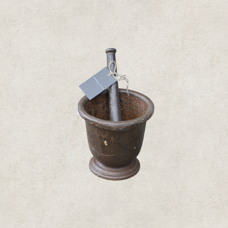 Iron Morter & Pestle - Large