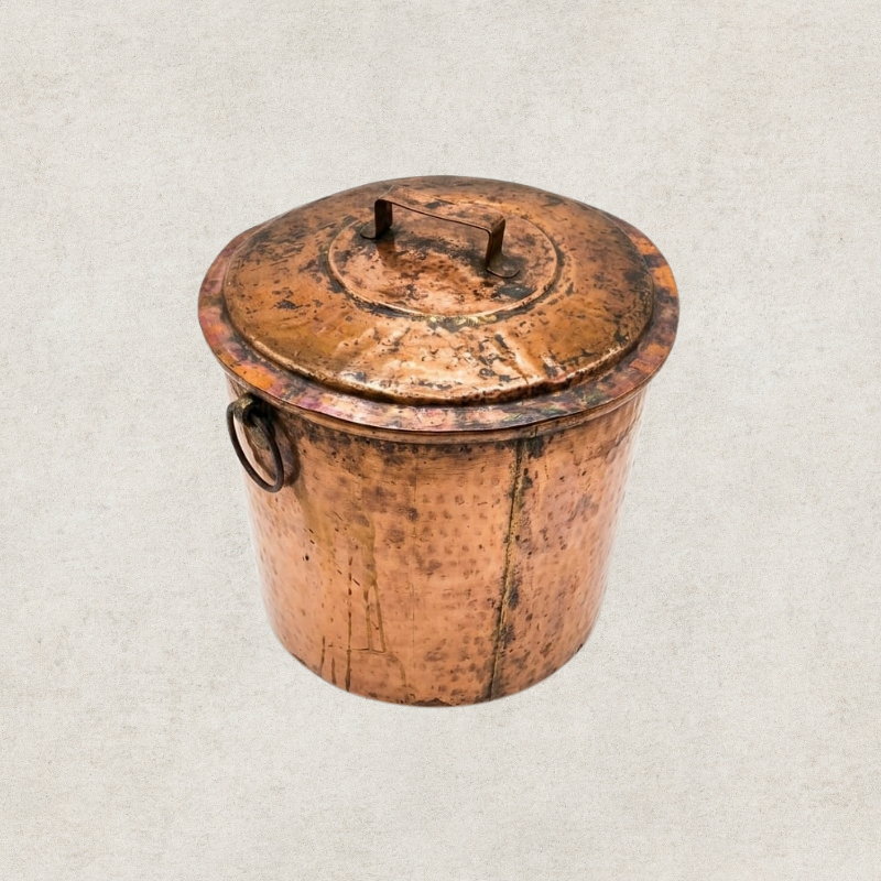 Copper Pot with Lid