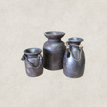 Wooden Pot - Large