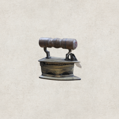 Vintage Brass Press Door Stopper