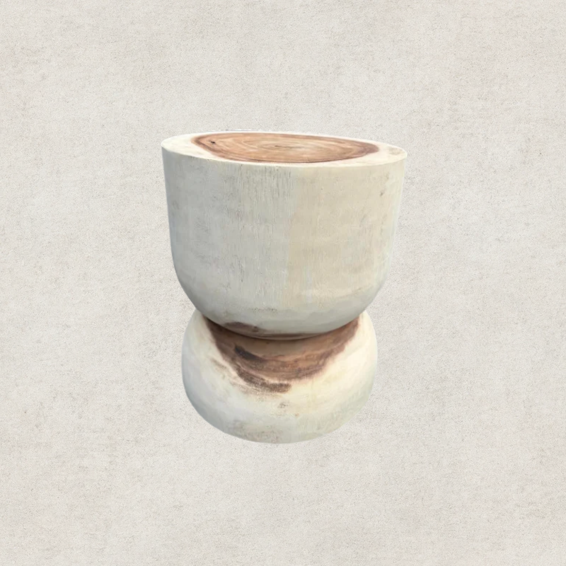 2 Tiered Meh Wood Stool
