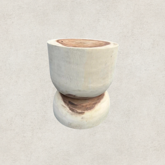 2 Tiered Meh Wood Stool