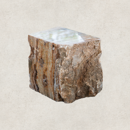 Black Onyx Solid Side Table